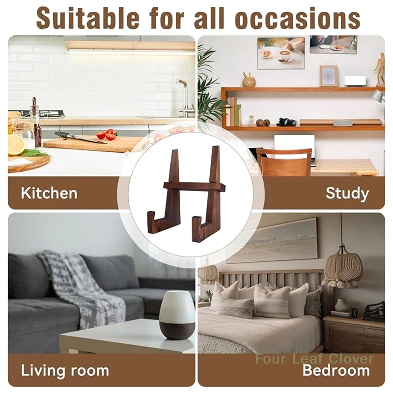 Wooden Recipe Book Stand