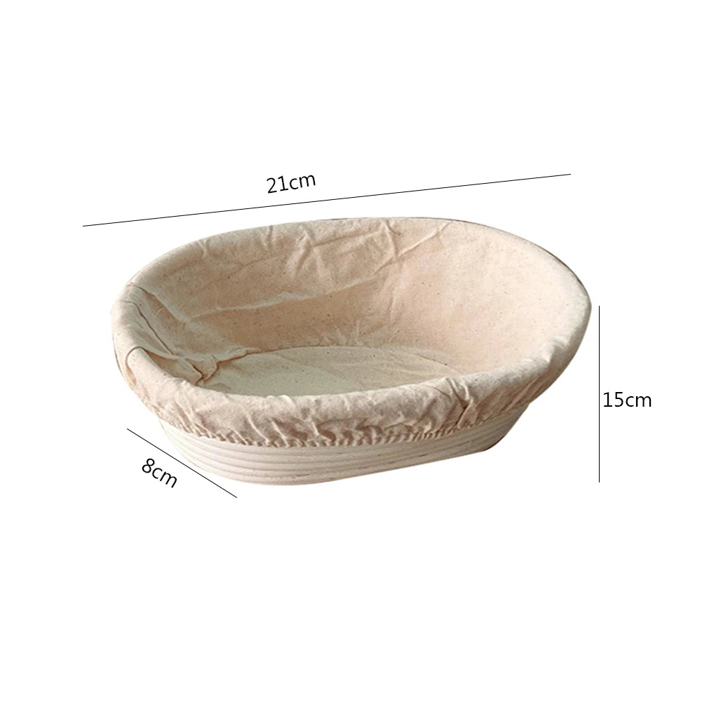Oval Baking Banneton Proofing Baskets