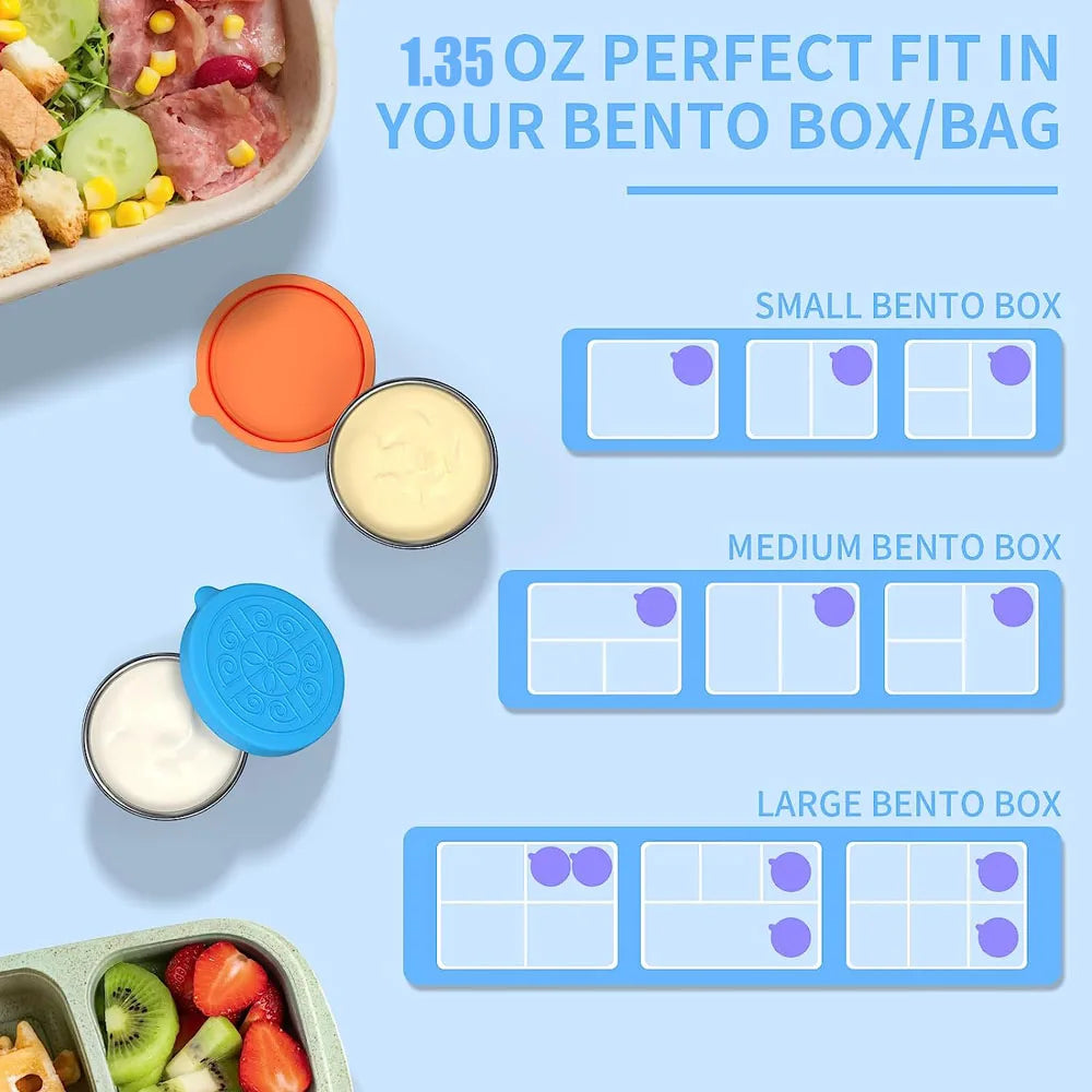 Salad Dressing Container - 6pc