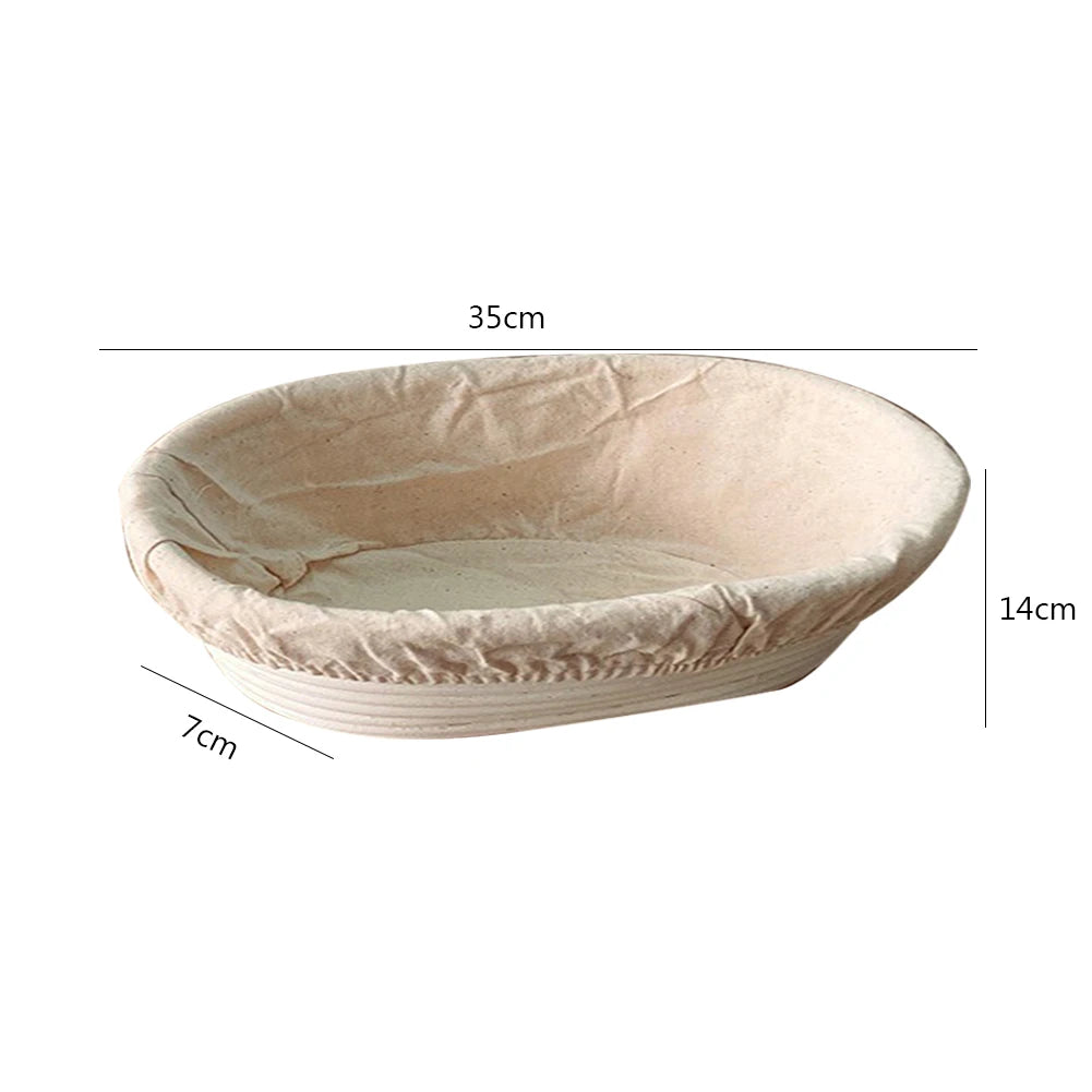 Oval Baking Banneton Proofing Baskets