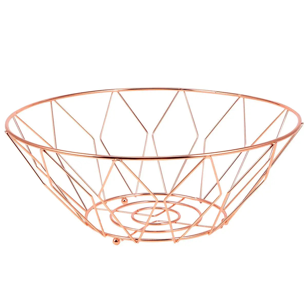 Rose Gold Fruit Bowl