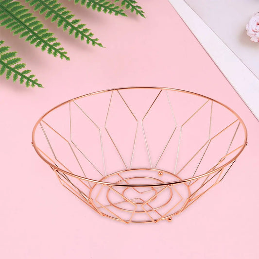 Rose Gold Fruit Bowl