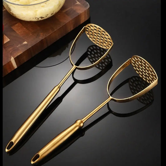 Gold Potato Masher