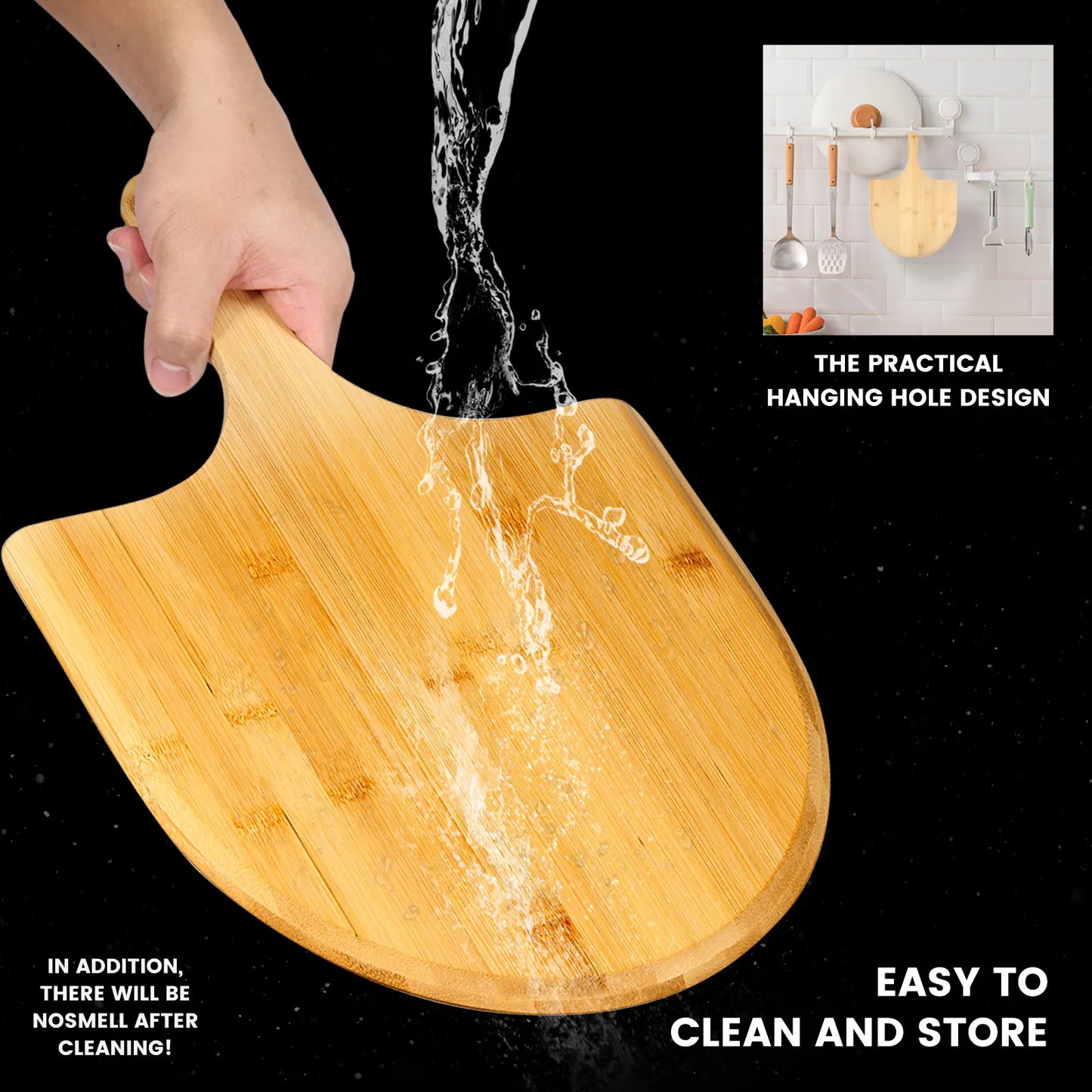 Medium Bamboo Pizza Peel