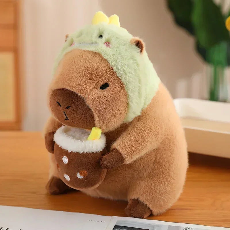 Kawaii Capybara Bread Plush Toy
